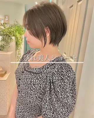 ショート カラー 美髪/カラー 美容院🌈渡辺隼也のヘアスタイル