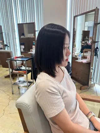 ミディアム 大須/パーマモデル 木場 健斗🌳のヘアスタイル