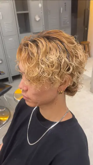 カラー パーマ メンズ fifth 武正 琉生のヘアスタイル