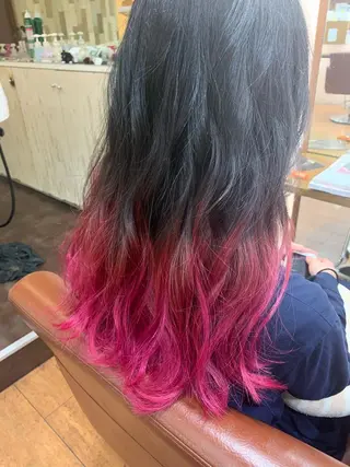 ロング 副店長　山本 竜司のヘアスタイル