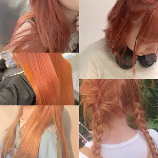 セミロング カラー ヘアアレンジ 愛されカラー🩷 はるなのヘアスタイル