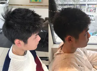 ショート メンズ シェアサロンJAM所属・東 悠磨のヘアスタイル