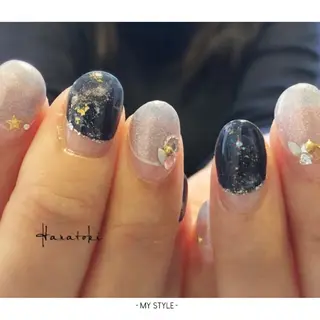 ミディアム Hanatoki所属・菅原 千明のネイルデザイン