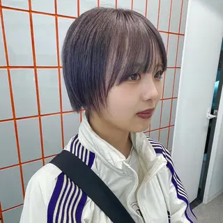 ショート カラー Je suis heureuse Miel所属・🐩艶カラー/ chisato🌙のヘアスタイル
