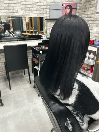 ミディアム カラー 美容室HEART武蔵新城店所属・小野寺 舞のヘアスタイル