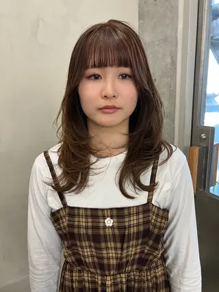 セミロング カラー ボブ/パーマ 🐕‍🦺Nagiのヘアスタイル