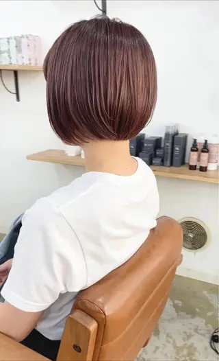 ショート カラー ショートヘア、ボブ こやさん　コヤマのヘアスタイル