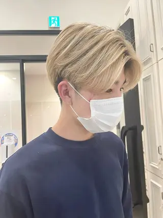 ショート メンズ La Blessグランサロン梅田店所属・梅田美容室/ ウルフカットのヘアスタイル