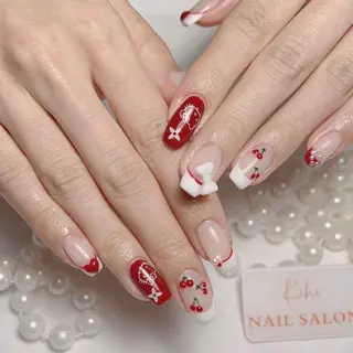 ネイル 💕鈴木ユリ パラジェル/オフ無料のネイルデザイン