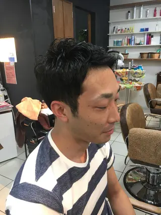 ショート パーマ メンズ 三尾 麻美のマツエク・マツパデザイン