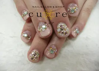 ショート ネイル ネイルサロン Cureのネイルデザイン