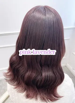 ロング カラー ガーリーカラー🩷 ユウ🍓💞のヘアスタイル