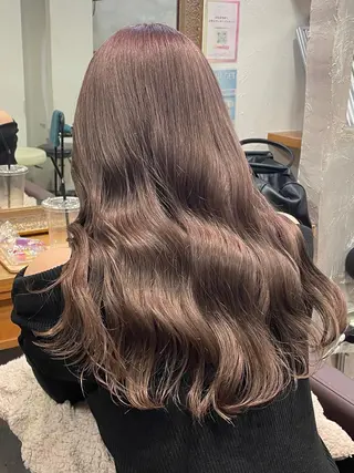 ミディアム LORE福岡天神 韓国/ブリーチのヘアスタイル