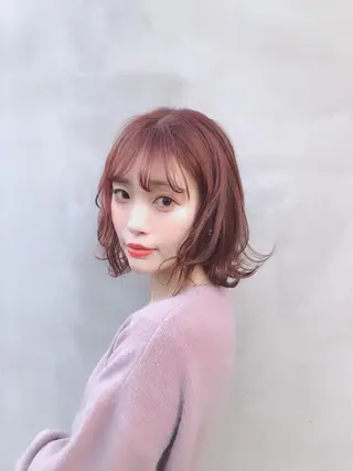 ミディアム カラー オシャレ髪✔️ 店長オオキアキヒロのヘアスタイル