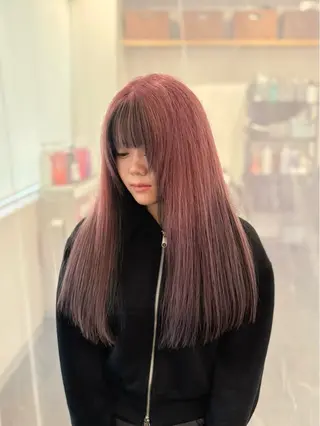 ロング カラー GaKu/ハイトーン /ブリーチ/ブロンドのヘアスタイル