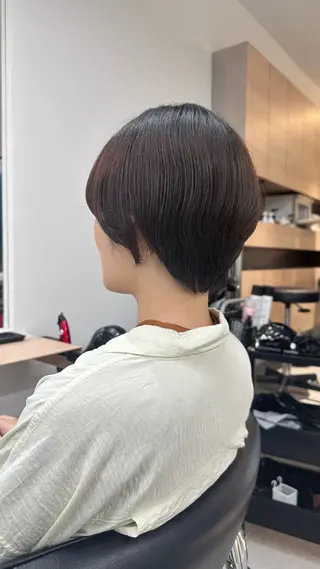 ショート あいこ/ハンサム ショート/銀座🌷のヘアスタイル