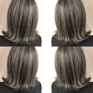 ショート カラー 井上 一平のヘアスタイル