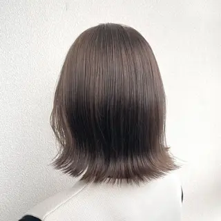 ミディアム カラー 髪質改善✨️透明感カ ラー✧*。山下さいみのヘアスタイル