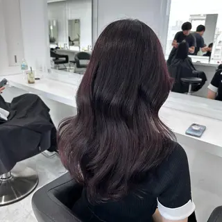 セミロング カラー ♡上品韓国髪♡ブラ ウン/SAYATOのヘアスタイル