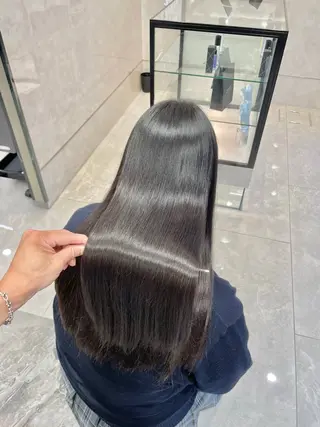 ロング ハルキミナトジャパン所属・藤田優介 [大宮/縮毛矯正]のヘアスタイル