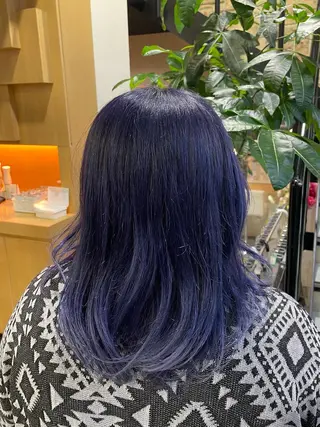 ミディアム 韓国ハイトーン🦋 hikariのヘアスタイル