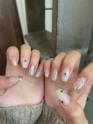 ネイル 甲府市徳行 🧸prunelleのネイルデザイン