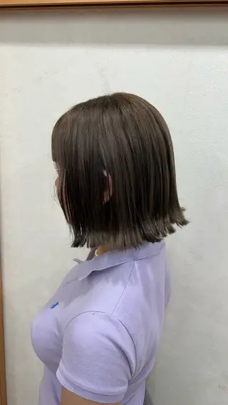 ミディアム 池田 咲希のヘアスタイル