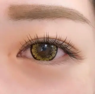 マツエク・マツパ アイブロウ レイヤー/艶カラー /韓国ヘア/高松のヘアスタイル