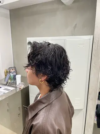 ショート パーマ メンズ fifth  SAKAE所属・SENTA✨メンズ パーマ✨fifth栄のヘアスタイル