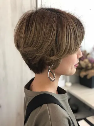 ショート 髪質改善 田沼のヘアスタイル