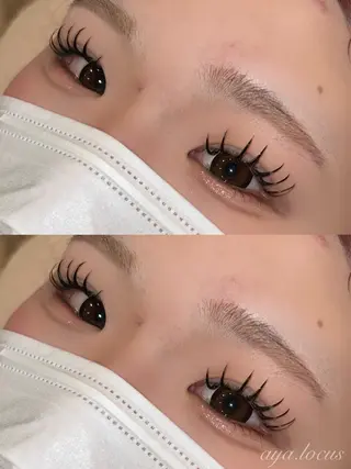 マツエク・マツパ LOCUS   NAIL所属・【LOCUS】 aya.のマツエク・マツパデザイン