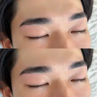 メンズ アイブロウ mulet⌇ moeのマツエク・マツパデザイン