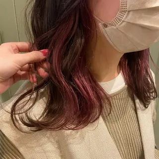 セミロング 林 優花のヘアスタイル