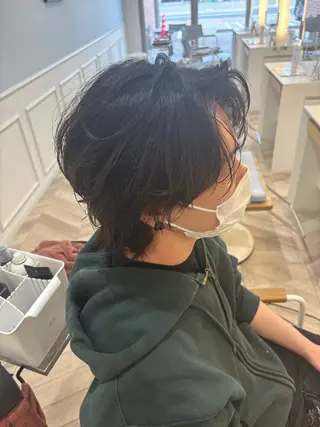 ミディアム カラー パーマ ヘアアレンジ メンズ 🫧Selene SHOGO🫧のヘアスタイル