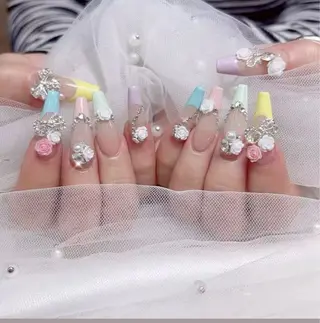 ネイル チョウ チョウのネイルデザイン