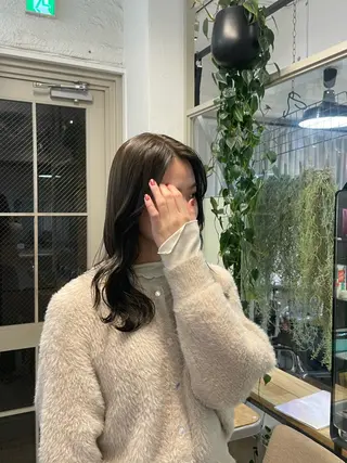 カラー とば みゆうのヘアスタイル