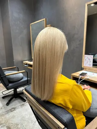 セミロング 上村 颯のヘアスタイル