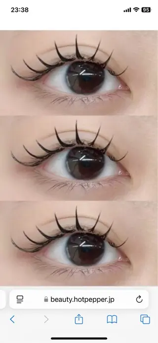 マツエク・マツパ ＋me【中目黒】 Ishimotoのマツエク・マツパデザイン