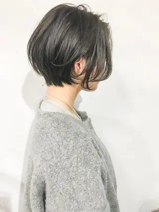 ショート カラー ショート/レイヤー なら石井知希のヘアスタイル