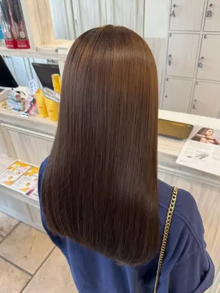 ロング Yamaoka Mikuのヘアスタイル