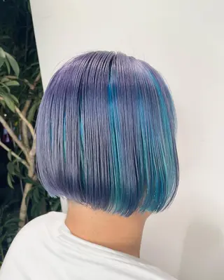 ショート カラー stair:case 武蔵小杉店所属・艶カラーリスト 牛込萌香のヘアスタイル