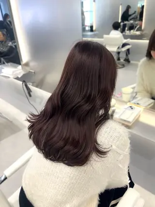 ロング カラー Lei miu所属・ユウカ 千葉駅 @lei_yuukaのヘアスタイル
