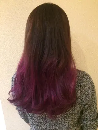 カラー 龍 門のヘアスタイル