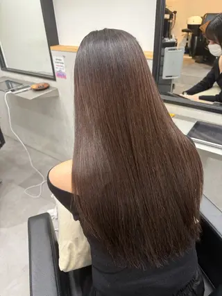 ロング Laff新宿所属・新宿/ベージュ/ 透明感カラー/タクマのヘアスタイル