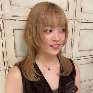 セミロング RorriM natsuのヘアスタイル