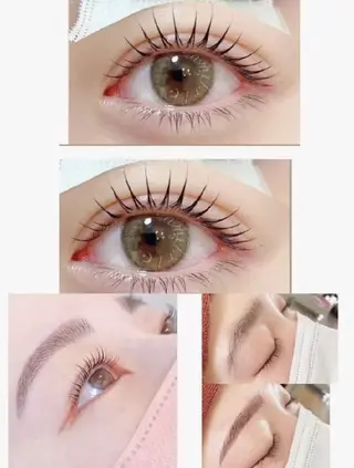 マツエク・マツパ 芹田 愛菜のマツエク・マツパデザイン