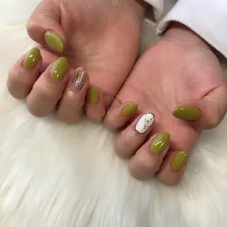 ネイル 西岡 杏のネイルデザイン