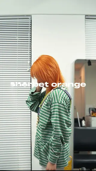 ミディアム カラー ハイトーン特化サロン 代表 中谷蓮のヘアスタイル