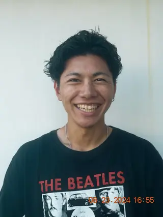 ショート パーマ メンズ パーマ/藤沢 湘南/HYOのヘアスタイル