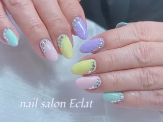 ネイル ネイルサロンエクラ 🫧Shizukaのネイルデザイン